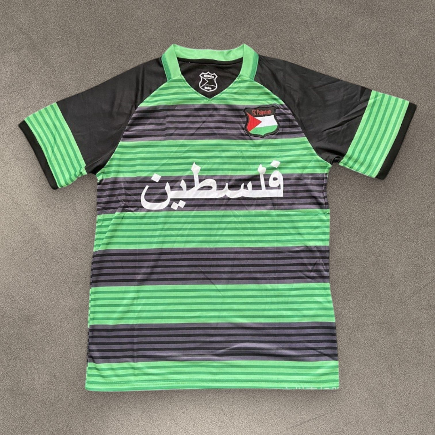 Palestine Classic Tee – Green & Black