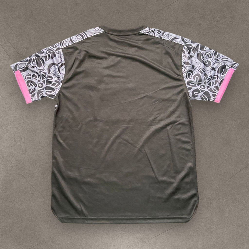 Palestine Floral Tee – Black Edition
